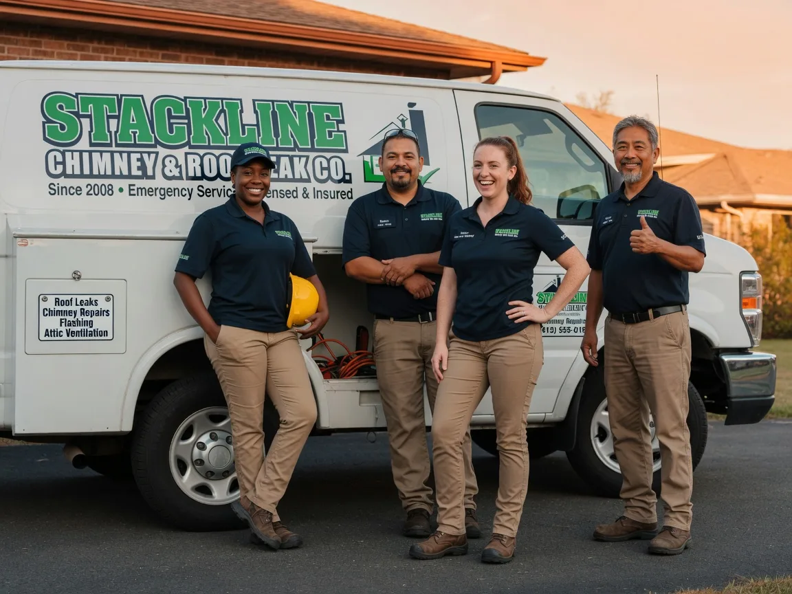 Chimney flashing repair company in Appleton, WI